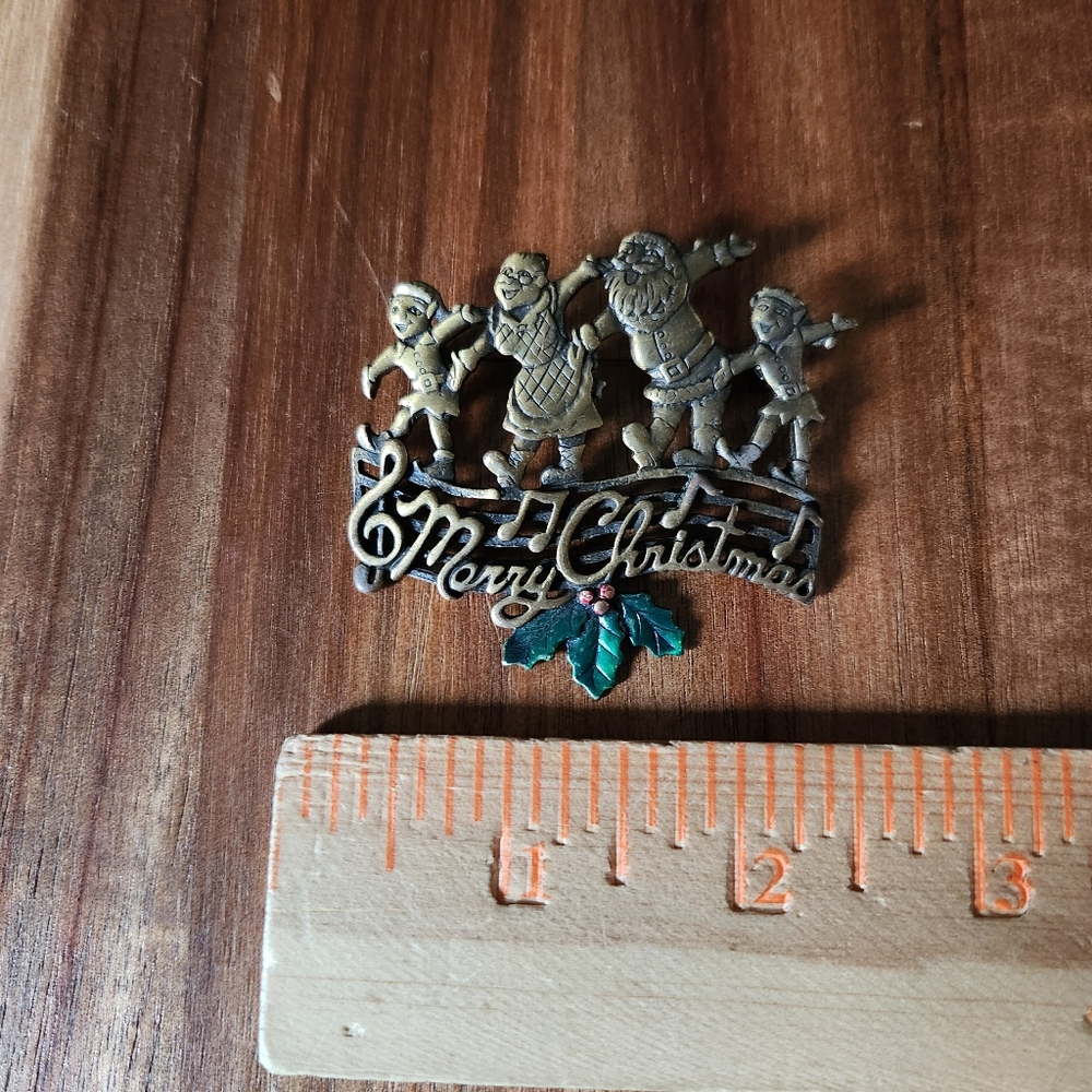Merry Christmas Pin - Picture 3 of 5